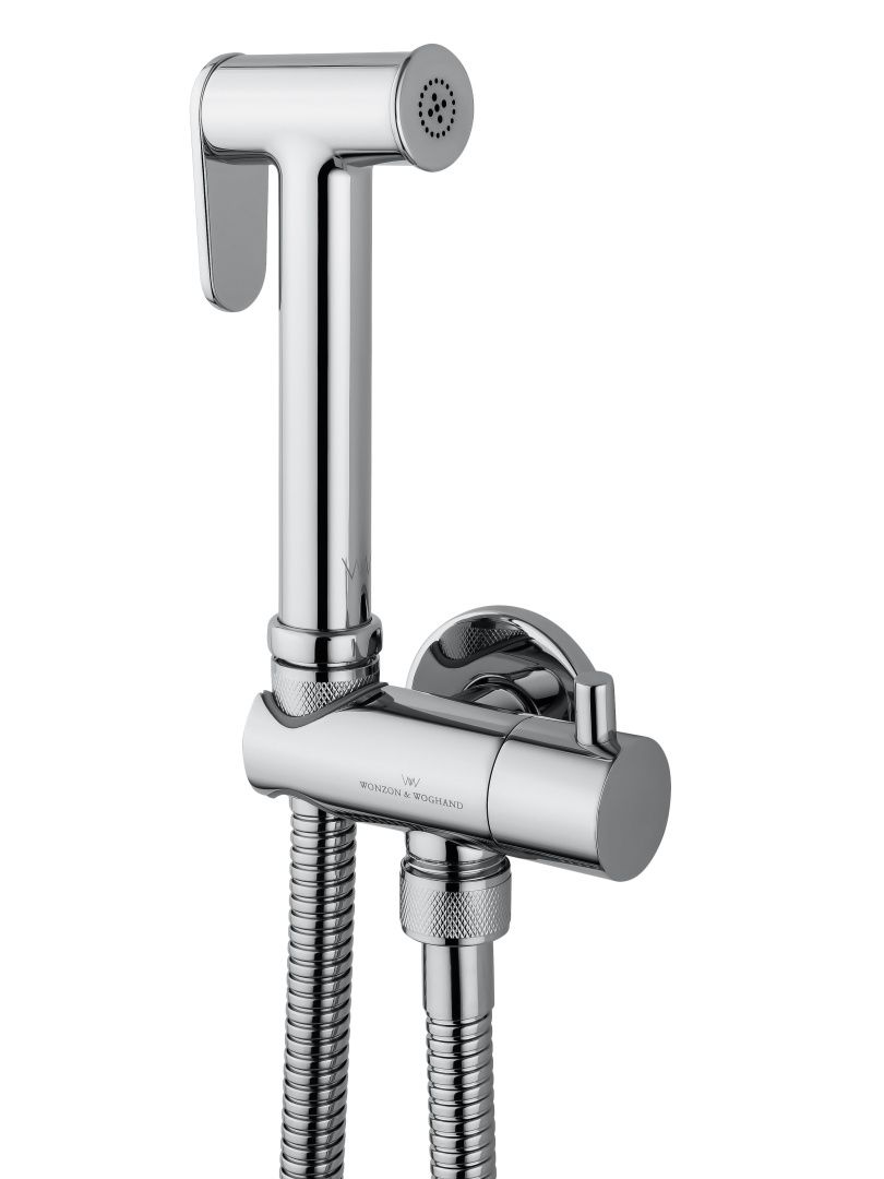 Приобрести модуль гигиенического душа для встраиваемых смесителей wonzon & woghand, хром (ww-88809903-cr)