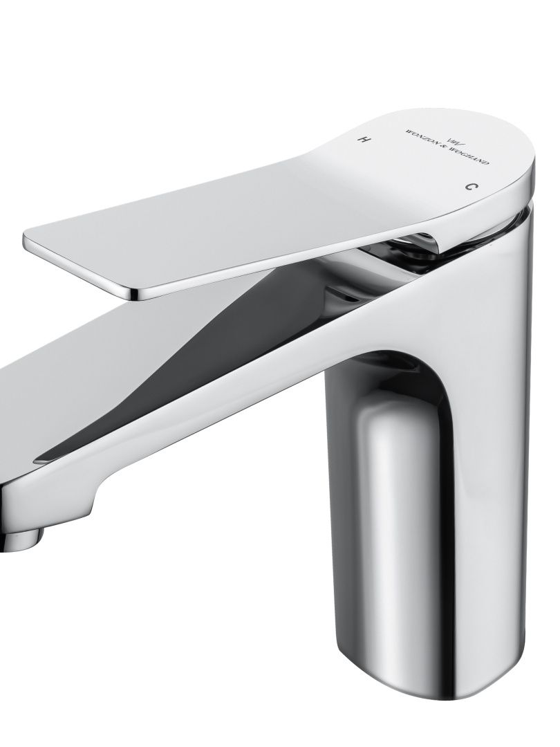 Приобрести смеситель для раковины wonzon & woghand, хром (ww-xh-013-cr)