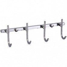 Gappo Крючок четверной G201-4 , хром, 20557