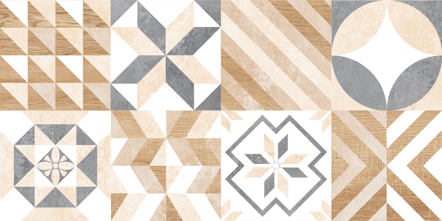 Приобрести global tile плитка керамическая marmaris gt бел. 50*25 пэчворк_ 1 \74,25 gt129vg