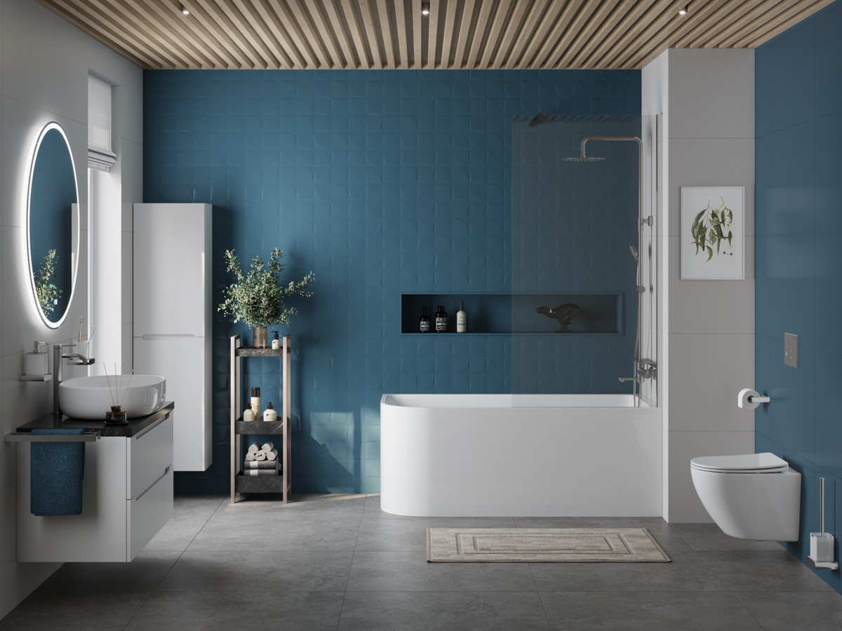 Приобрести belbagno акриловая ванна 170х73 см, угловая, белая bb712-1700-730-r