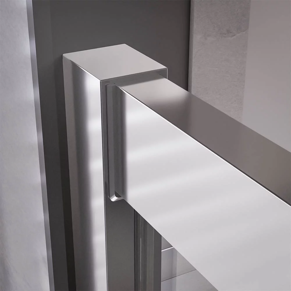 Приобрести veconi душевое ограждение premium trento 90х120 см, хром, прозрачное ptc20-ch-12090-01-c4