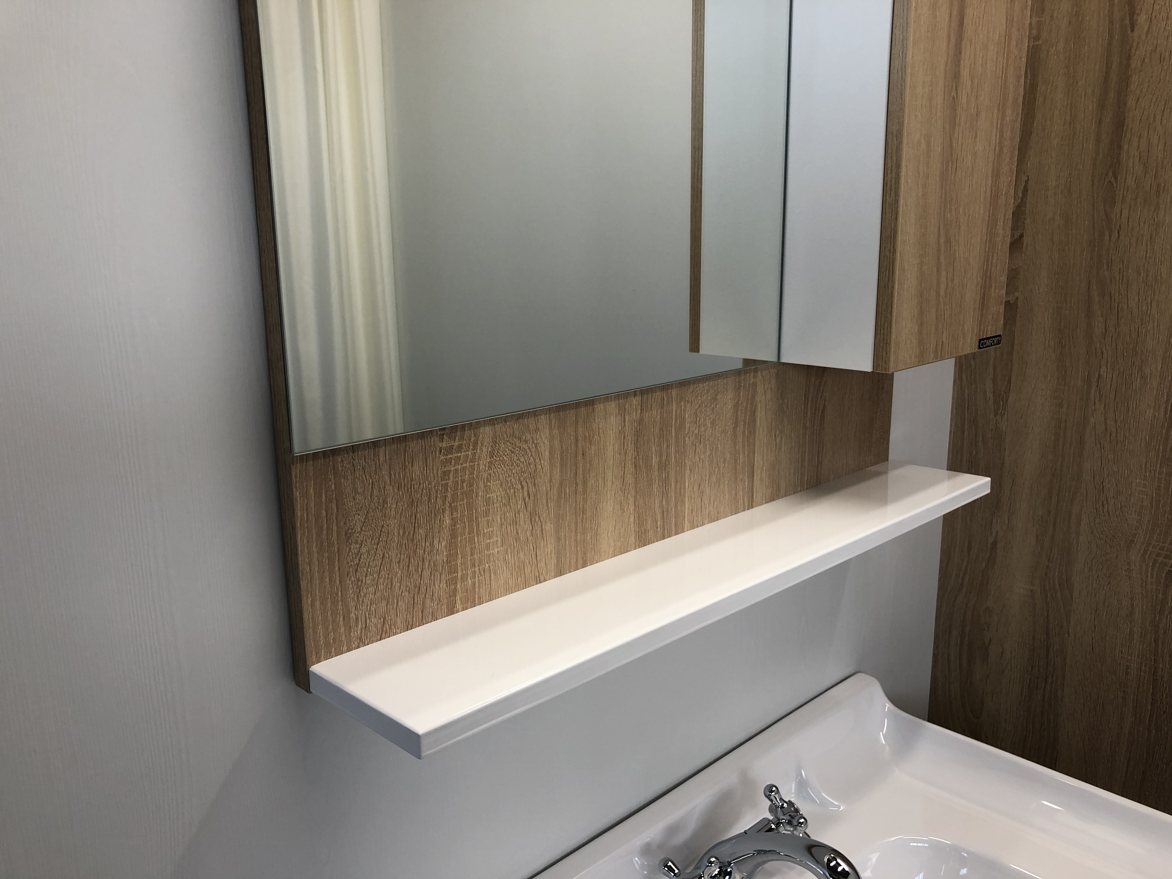 Приобрести сomforty зеркало-шкаф "рига-70" дуб сонома