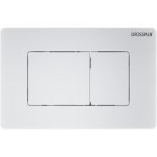 Grossman Клавиша смыва Classic, матовый белый 700.K31.04.01M.01M