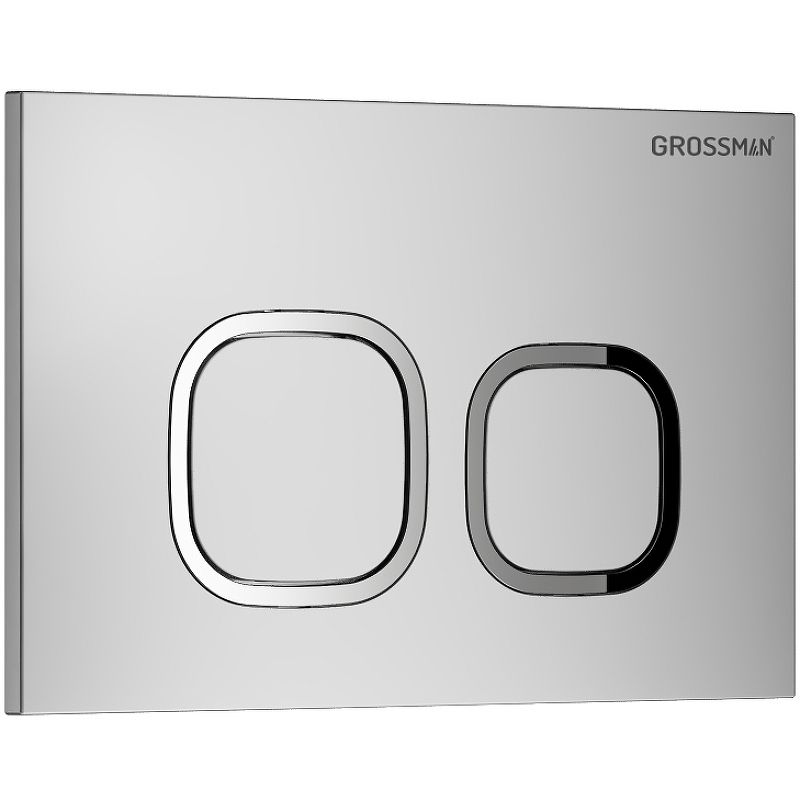 Приобрести grossman клавиша смыва cosmo, матовый хром 700.k31.02.110.110
