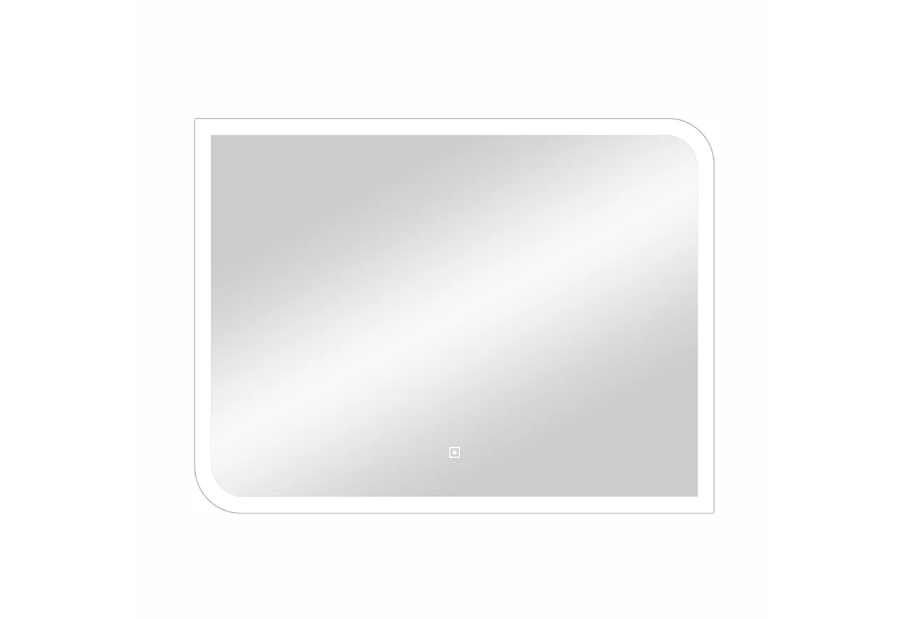 Приобрести continent зеркало с подсветкой fantasy 80х60 см, белое