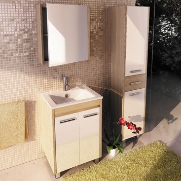 Приобрести сomforty тумба с раковиной "тулуза-60д" сосна лоредо