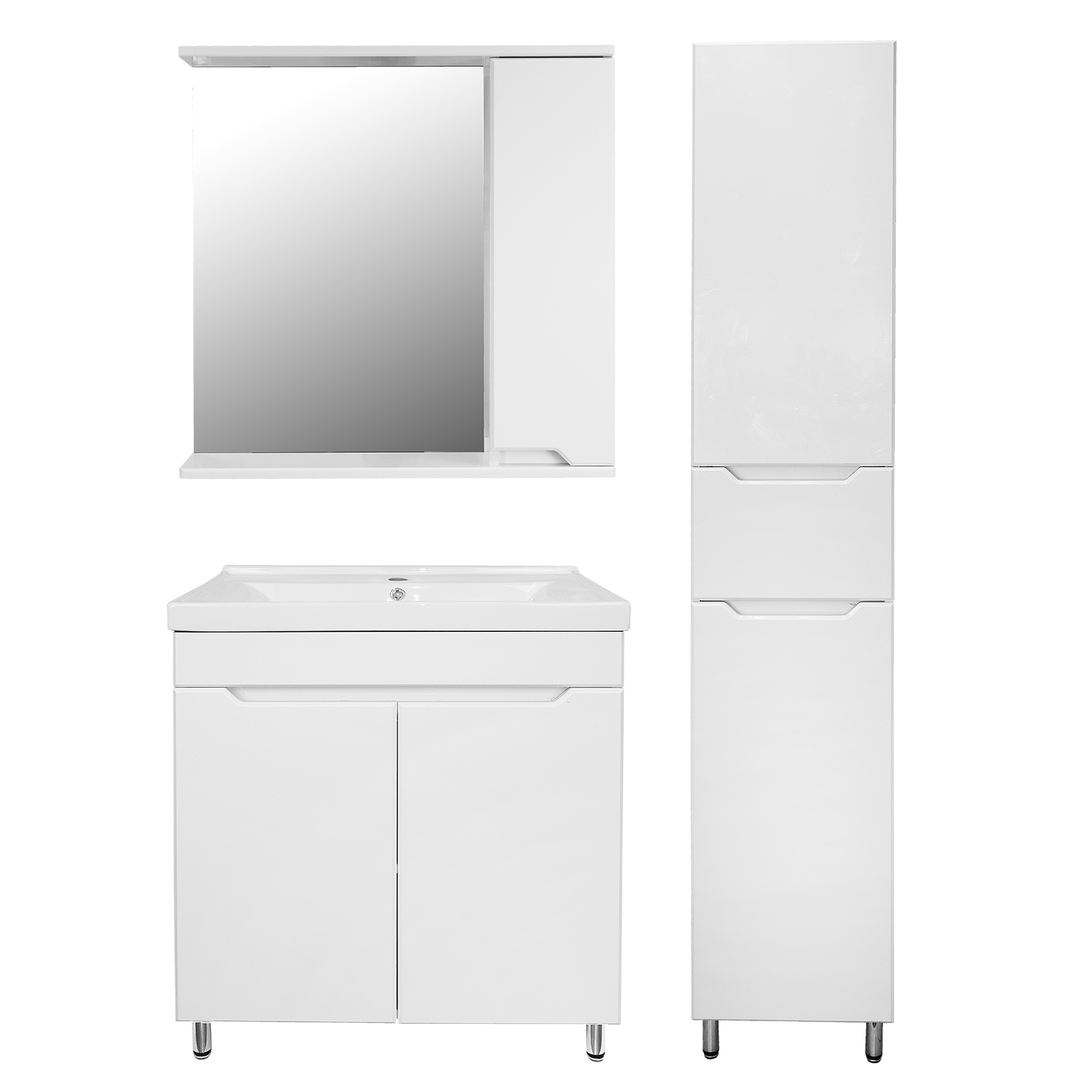 Приобрести loranto тумба напольная с раковиной палермо 70н 70х87 см, белая (cs00090464)