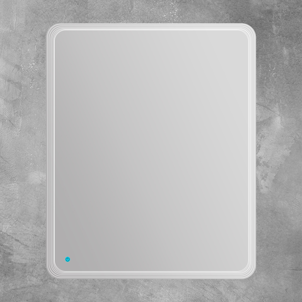 Приобрести cezares зеркало 74х90 см, led подсветка 44998