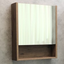 Сomforty Зеркало-шкаф "Марио-60", дуб темный