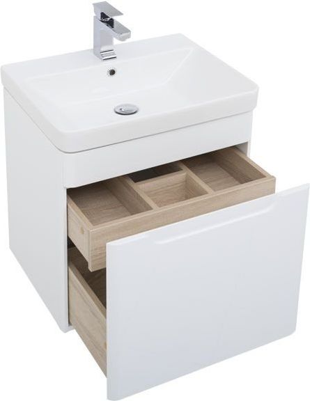 Приобрести aquanet тумба с раковиной софия 60 см, белая 00212586