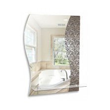 Loranto Зеркало Эмилия 53,5х75 см, белое ФР-00001100