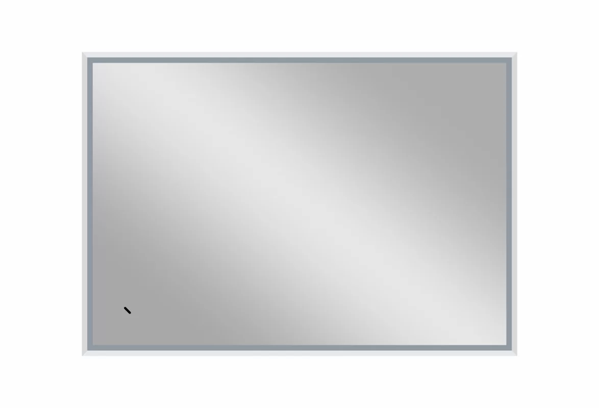 Приобрести continent зеркало с подсветкой stage white 100х70 см, белый