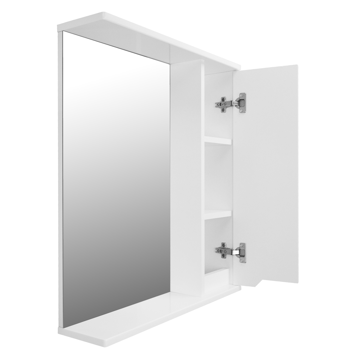 Приобрести loranto зеркало-шкаф mari 60 см, правое, без светильника (cs00086020)