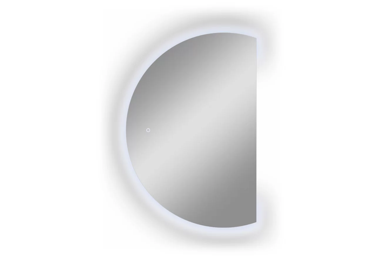 Приобрести continent зеркало с подсветкой jill 80х120 см, белое