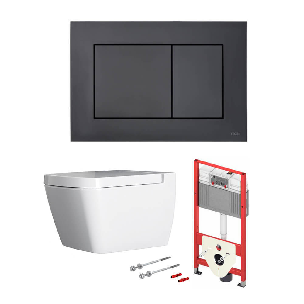 Приобрести tece инсталляция с подвесным унитазом 3в1 base 2.0, k440407.wc2