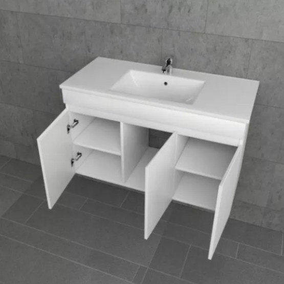 Приобрести mirsant тумба подвесная next 100 см с раковиной more 100 ут000086061