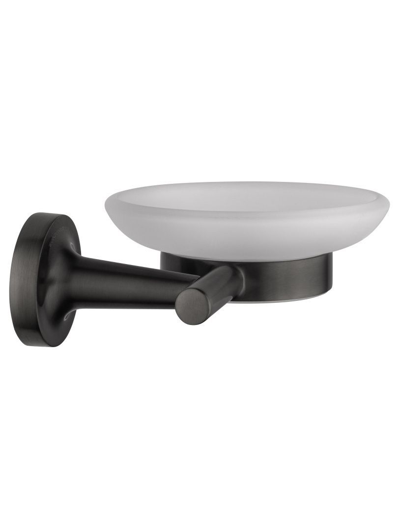 Приобрести мыльница с держателем wonzon & woghan simple, темный графит (ww-6522-bgm)