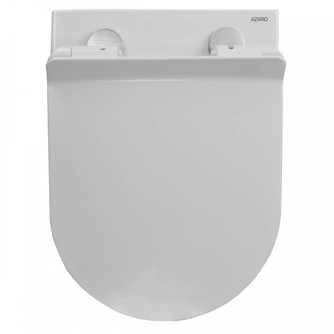 Приобрести azario унитаз подвесной fora, безободковый с крышкой микролифт az-0067
