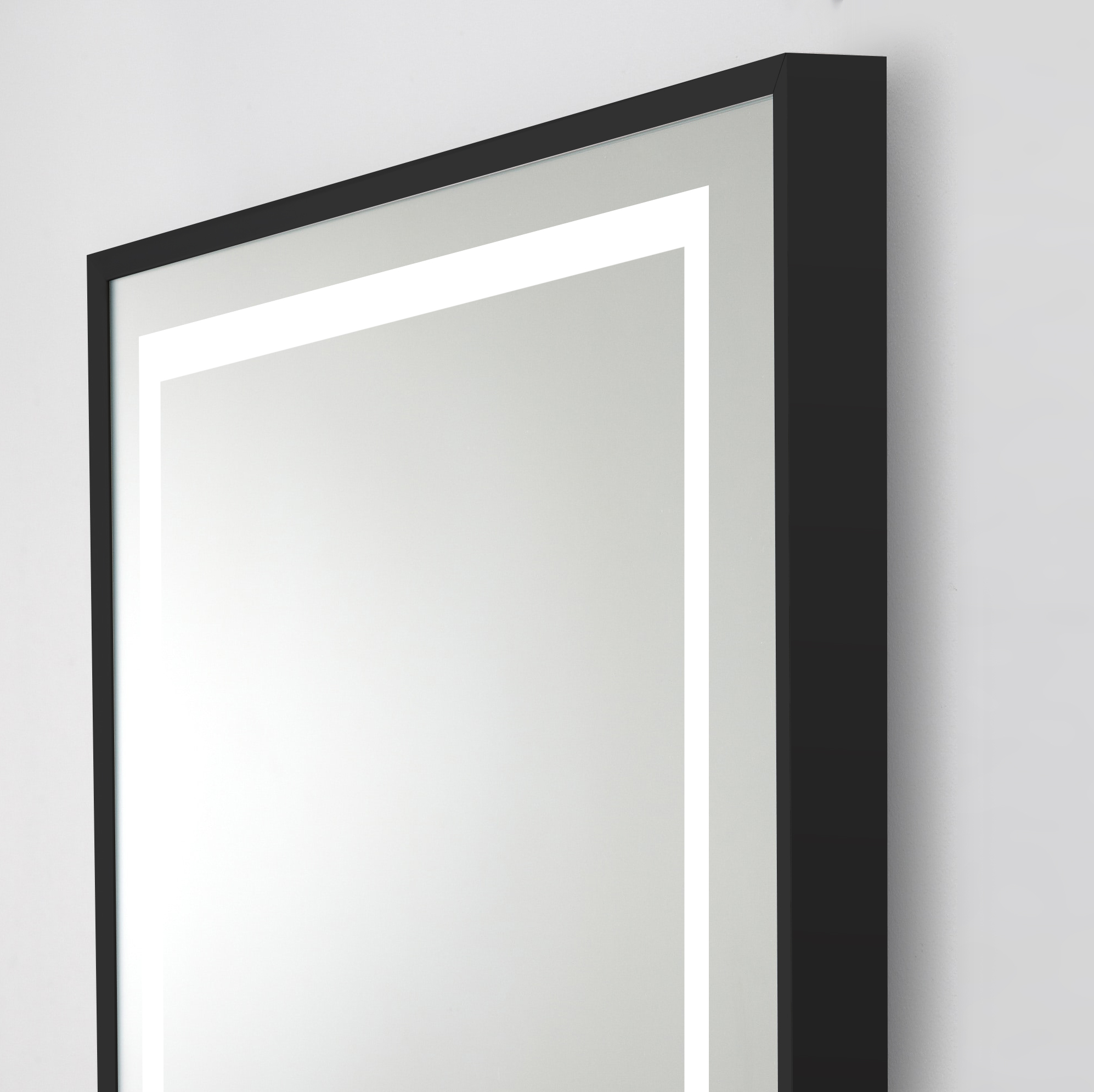 Приобрести belbagno зеркало 88,5х78,5 см spc-kraft-885-785-tch-warm-nero