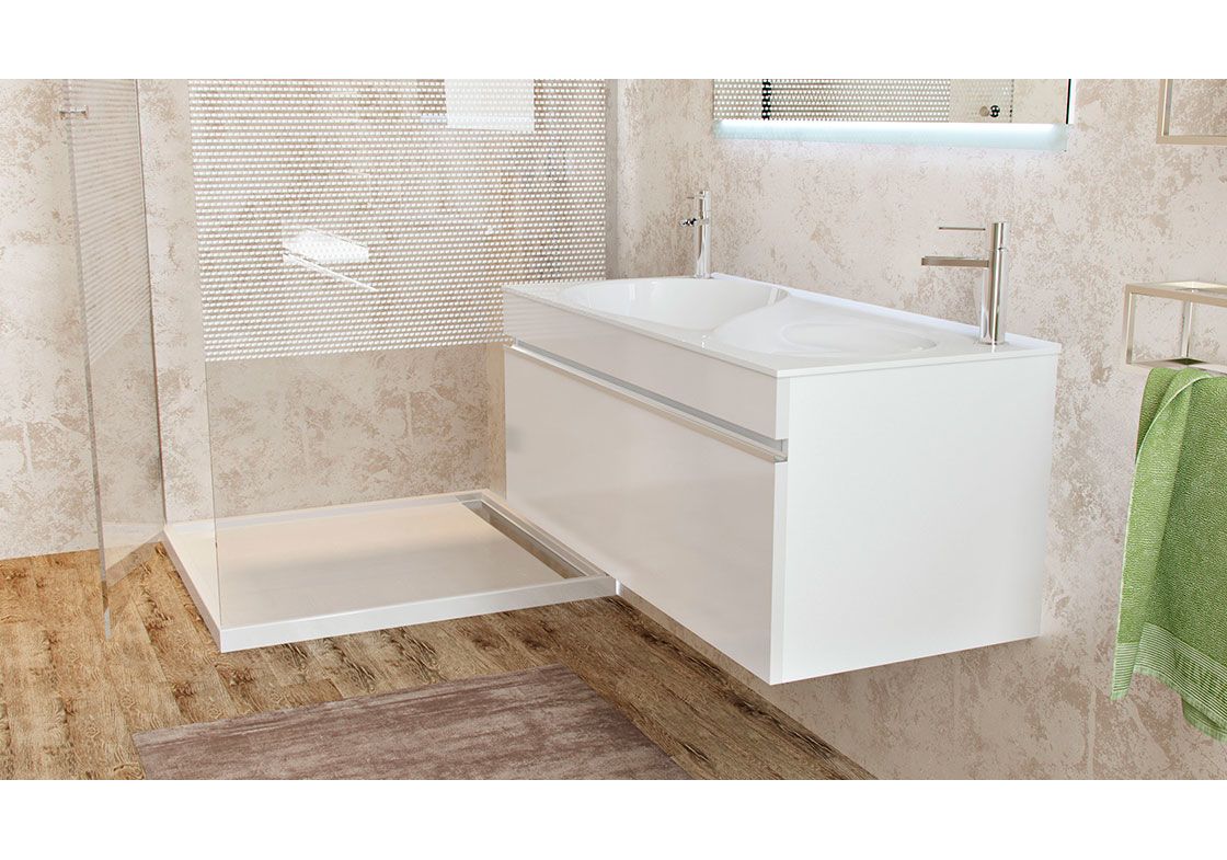 Приобрести тумба подвесная с раковиной velvex otto 100 см tpott.100-21.11, белый