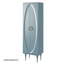 Caprigo Пенал MILANO 50 см, голубой, эмаль