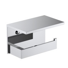 Держатели для туалетной бумаги с полкой для телефона Timo Petruma 15243/00 хром