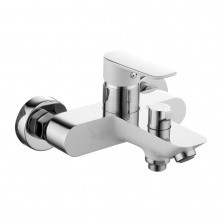 IDDIS Смеситель для ванны Cloud, 212мм, белый\хром CLOSB02i02WA