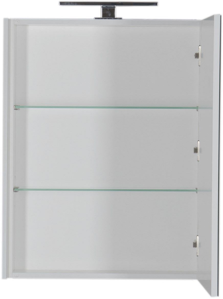 Приобрести aquanet зеркальный шкаф латина 60 см, белый