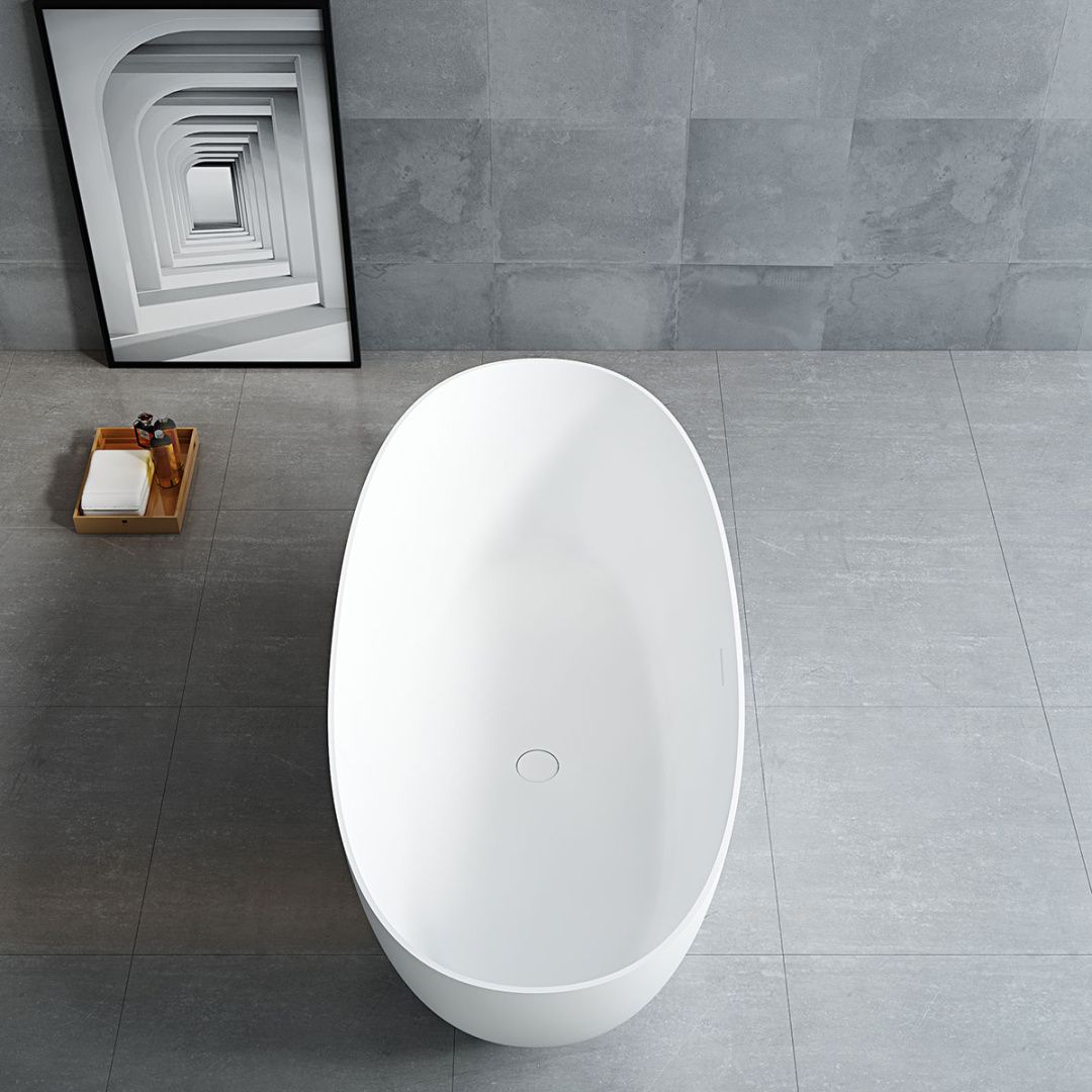 Приобрести vincea отдельностоящая ванна solid surface 170х75 см, белая матовая vbt-6s01mw