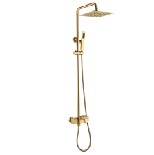 Grocenberg Душевая система, белая\хром GB7032WC