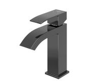 Hayzburg Смеситель для раковины, черный хром HB-3007BCH