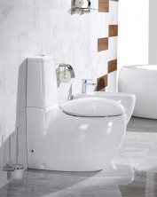 Унитаз напольный с сиденьем CeramaLux 2451