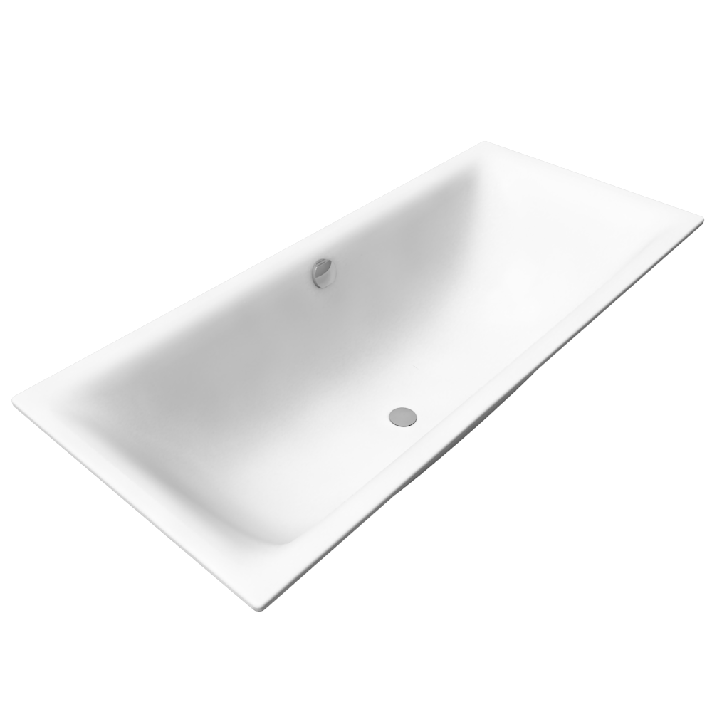 Приобрести ванна стальная kaldewei silenio 170х75 см, 267400010001 alpine white