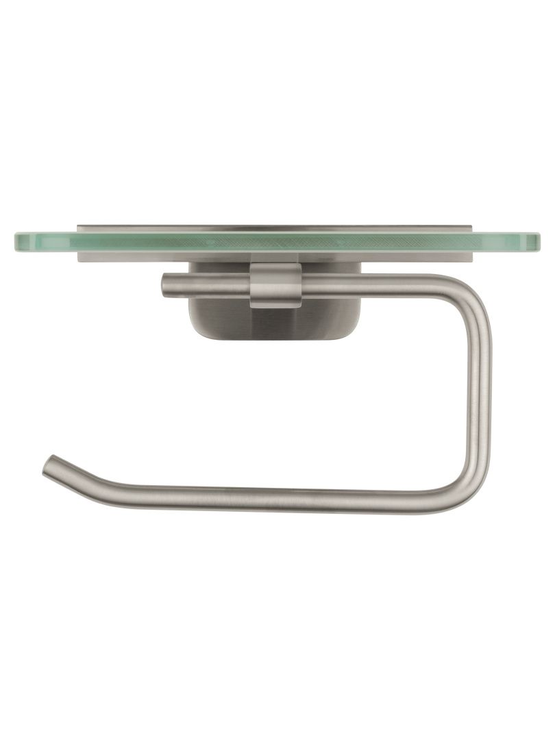 Приобрести держатель для туалетной бумаги с полкой wonzon & woghand graffity, брашированный никель (ww-9326-bn)