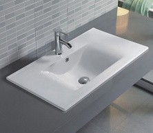 Раковина-столешница CeramaLux 90 см JY-807-90