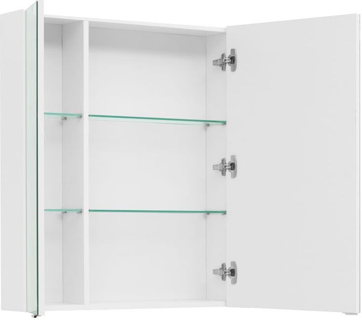 Приобрести aquanet зеркальный шкаф алвита 90 см, белый