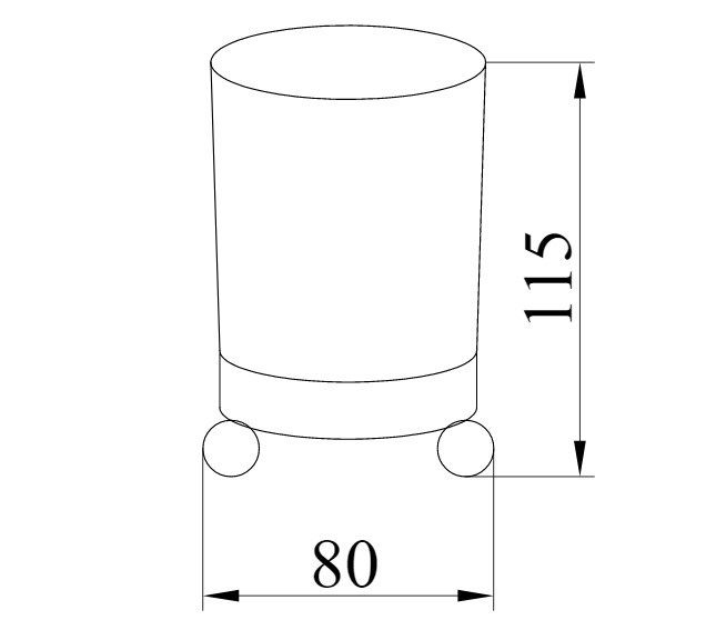 Приобрести boheme стакан для зубных щеток hermitage, хром 10391