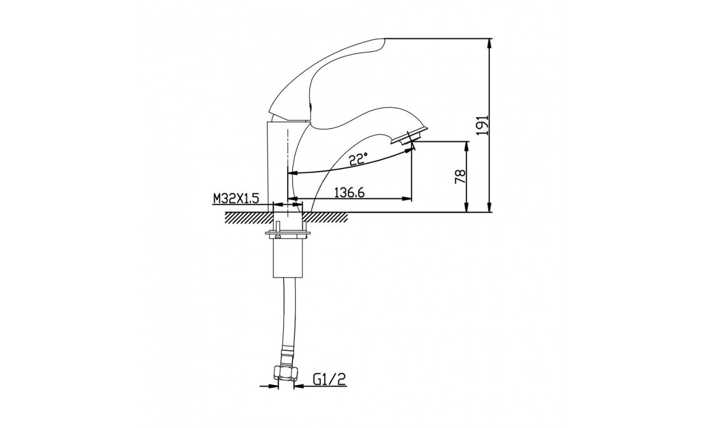 Приобрести lemark смеситель для раковины intense, хром lm5606c
