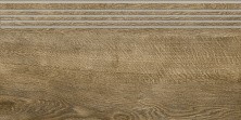 Ступень Grasaro Italian Wood 200х600, SR, темно коричневый