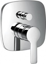CEZARES Смеситель скрытого монтажа TESORO с переключателем на 2 выхода, хром TESORO-F-VDIM-01