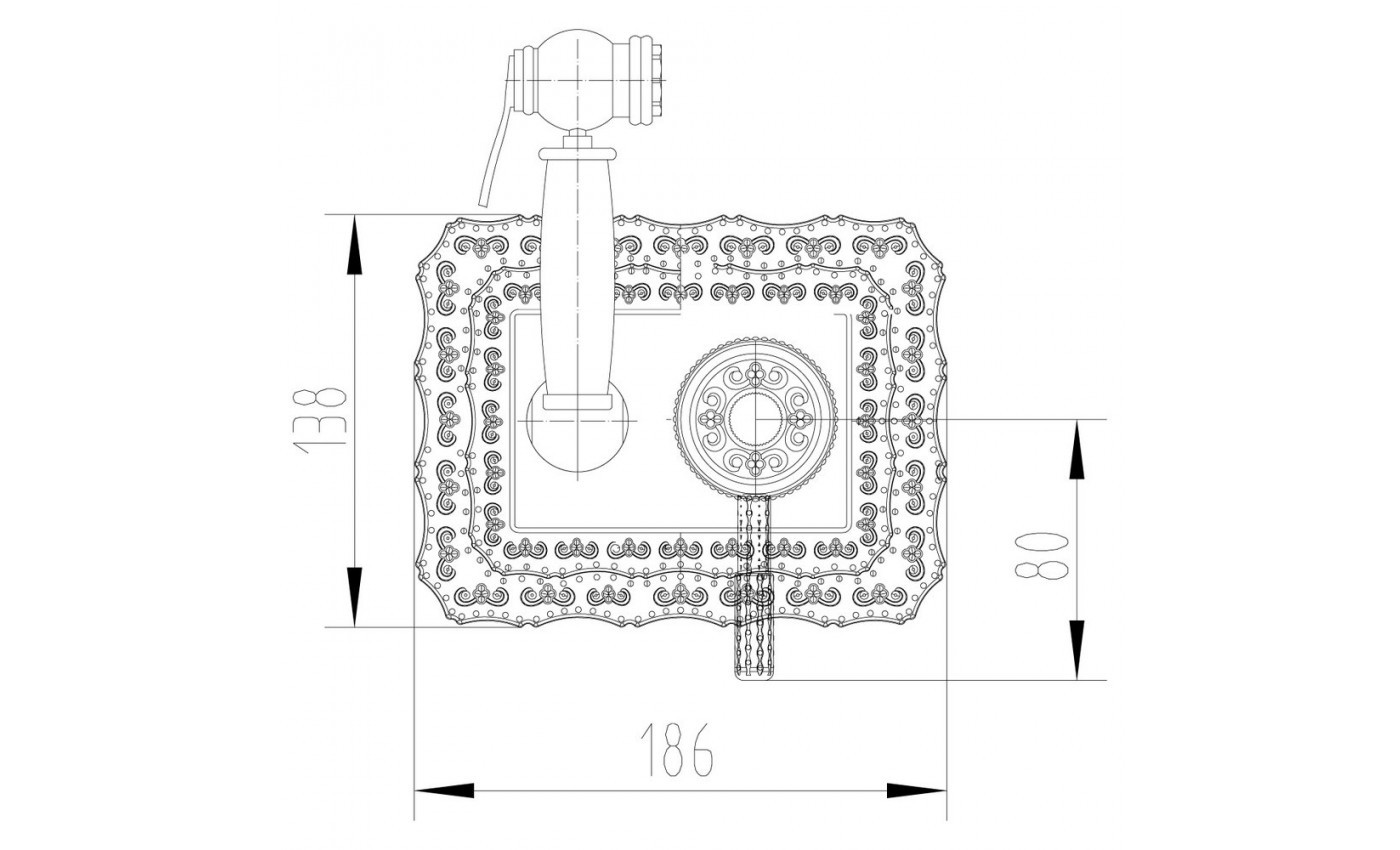 Приобрести lemark смеситель jasmine с гигиеническим душем, бронза lm6619b