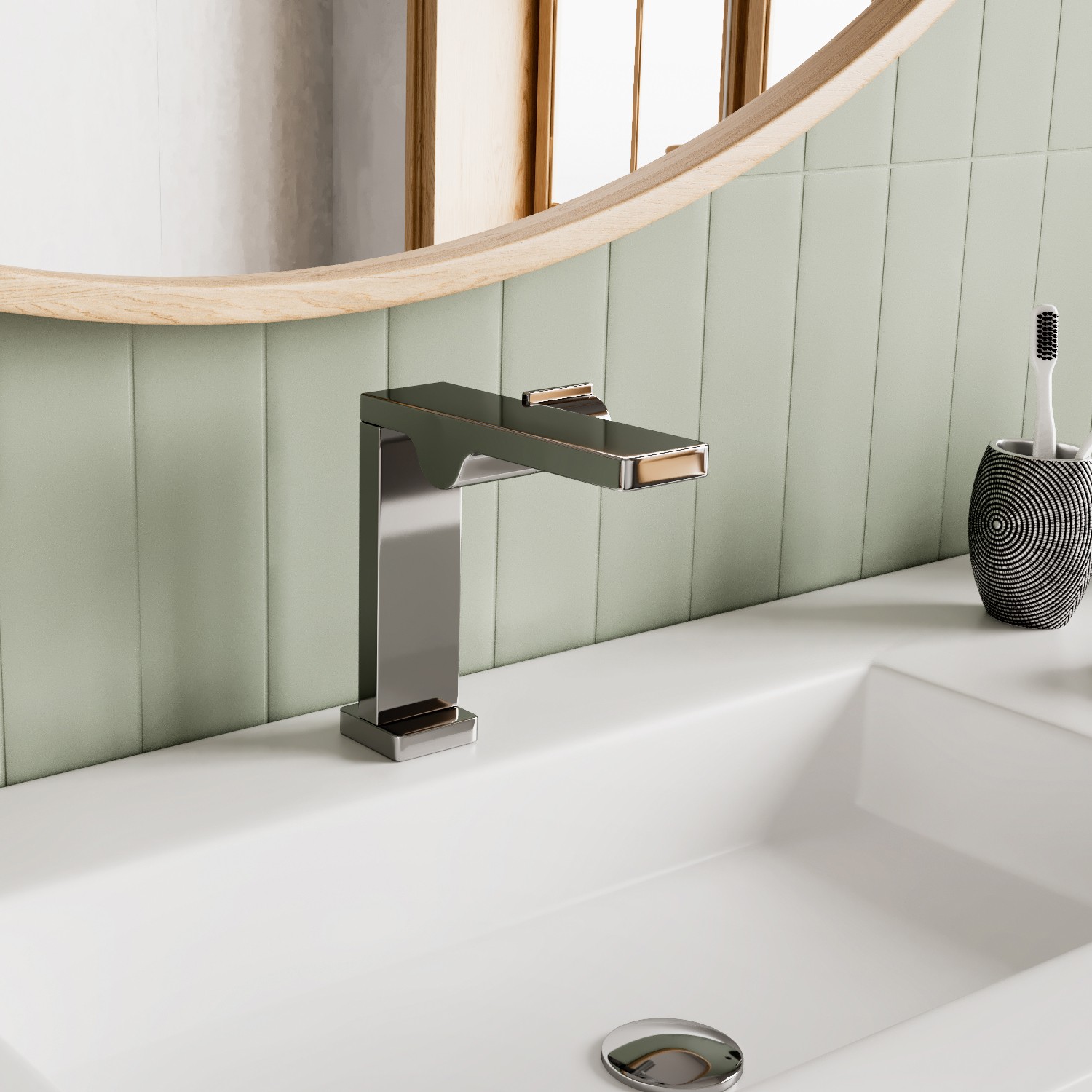 Приобрести wasserkraft смеситель для раковины alme 1510, хром