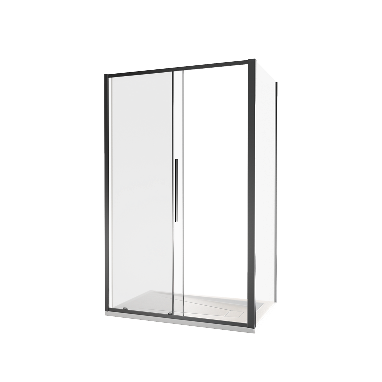 Приобрести bas душевая дверь idea 1100х1950 мм, черный wtw-110-c-b