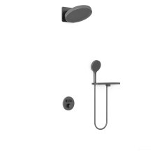 Vincea Встраиваемая душевая система Inspire, оружейная сталь VSFW-3I22MT3RGM