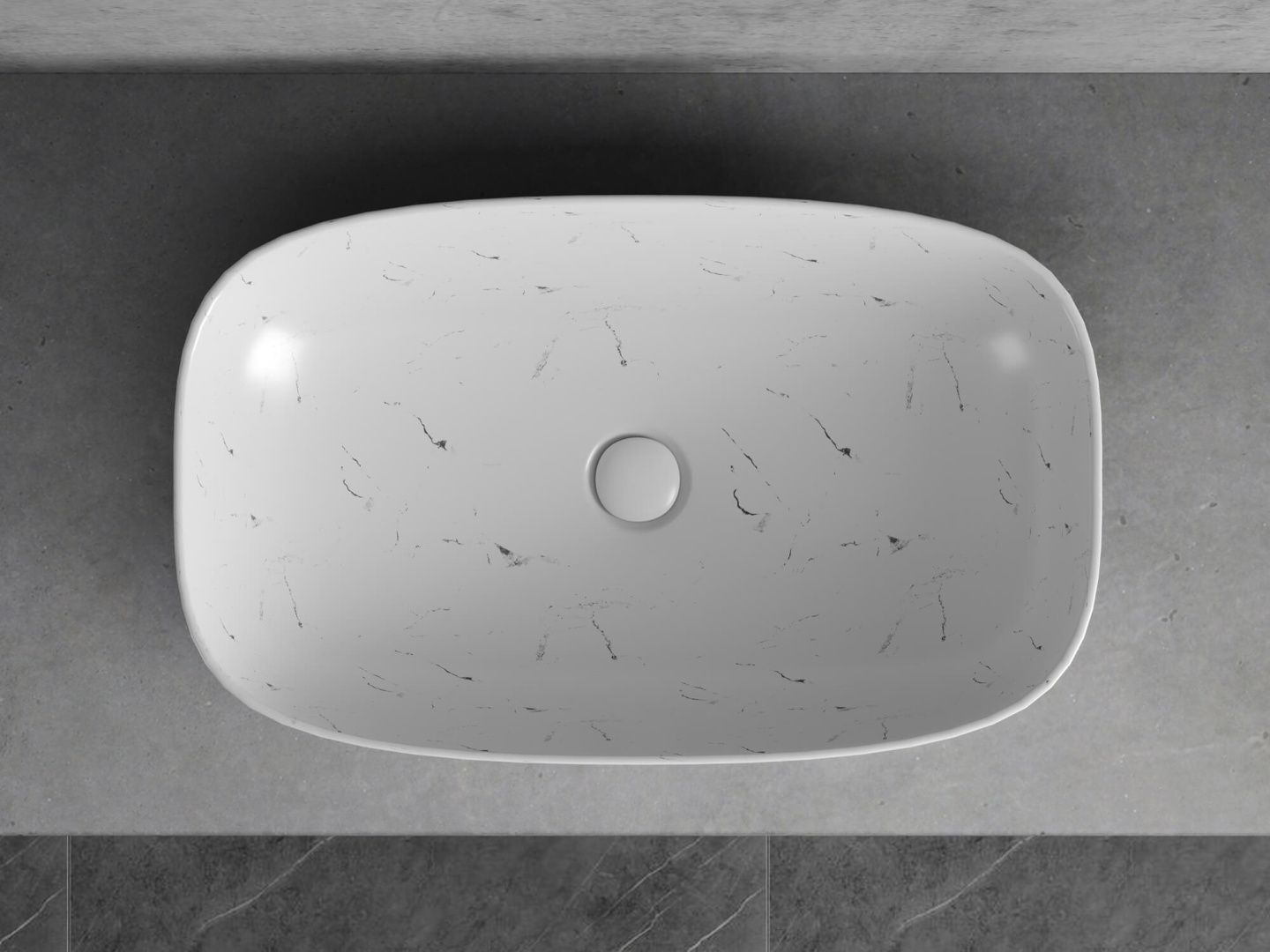 Приобрести hayzburg накладная раковина чаша 60х38 см, мрамор, матовая hb-0029-13