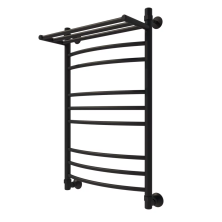 Veconi Полотенцесушитель водяной Nemi-B 50х80 см, черный N8050B-B
