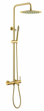 Boheme Душевая система Uno, матовое золото 468-MG