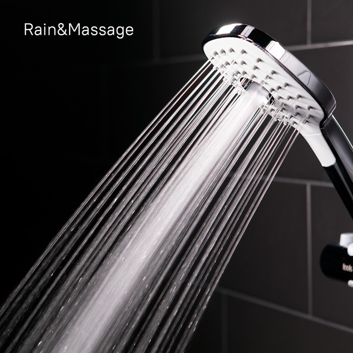 Приобрести iddis душевая система sena, квадратная d-235мм, хром sensb3fi06