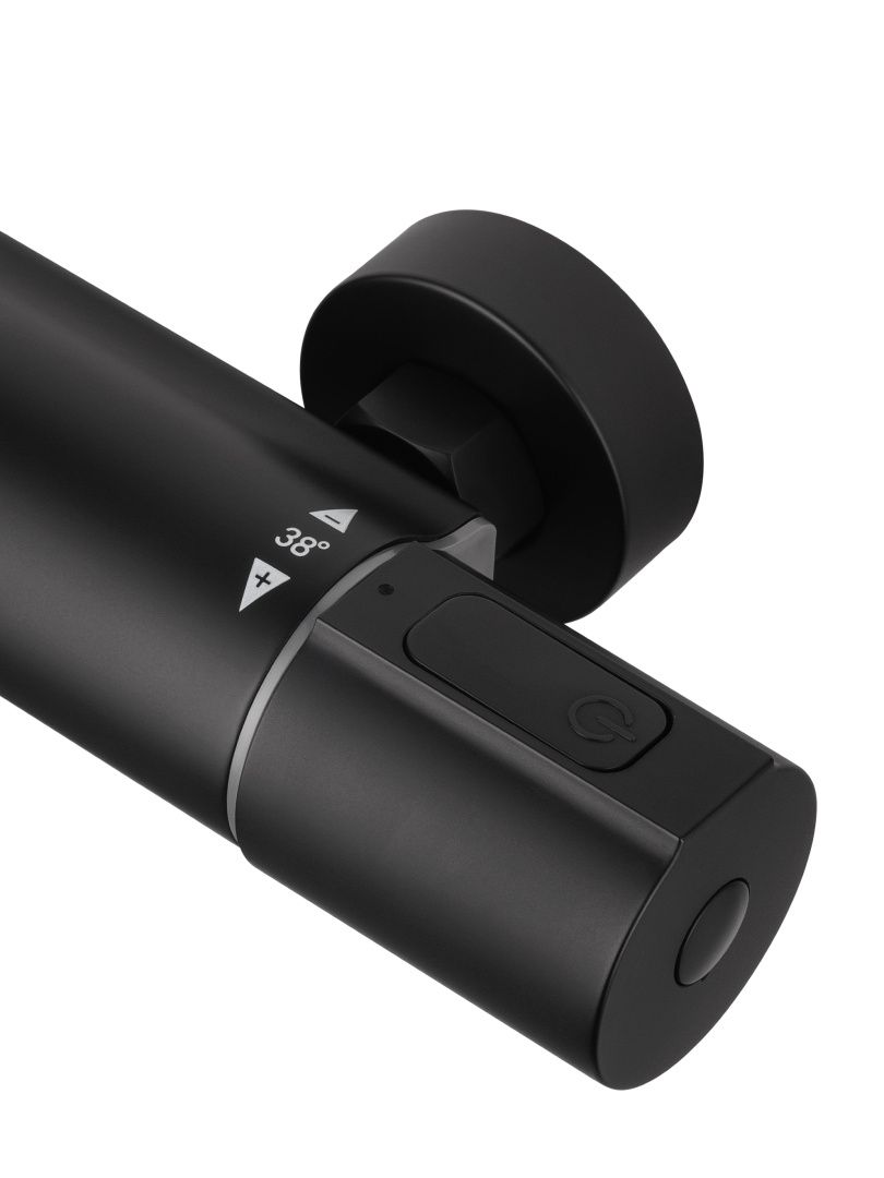 Приобрести смеситель для душа с термостатом wonzon & woghand inn 2, черный матовый (ww-a2006-a-mb)